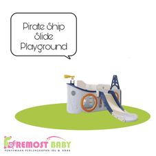 Gambar  Pirate ship slide playground