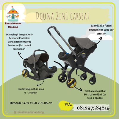 Harga stroller 2025 sekaligus car seat