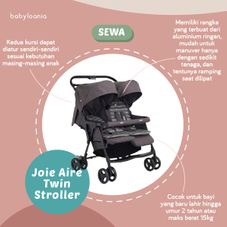 Gambar Joie Aire twin stroller