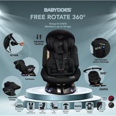 Gambar Baby does Car seat free rotate 360