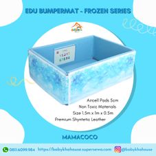 Gambar Mamacoco Edu bumpermat frozen series + bedding