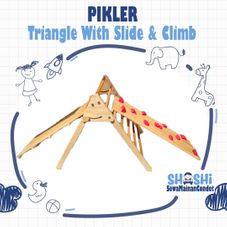 Gambar Pikler Triangle with slide n climbing