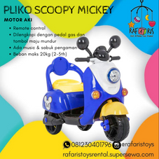 Gambar Pliko Motor aki scoopy mickey