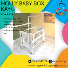 Gambar Holly Box bayi kayu