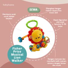 Gambar Fisher-price Musical lion walker