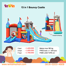 Gambar Happy hop 13 in 1 bouncy castle
