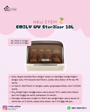 Gambar Emily Uv sterilizer 6 botol