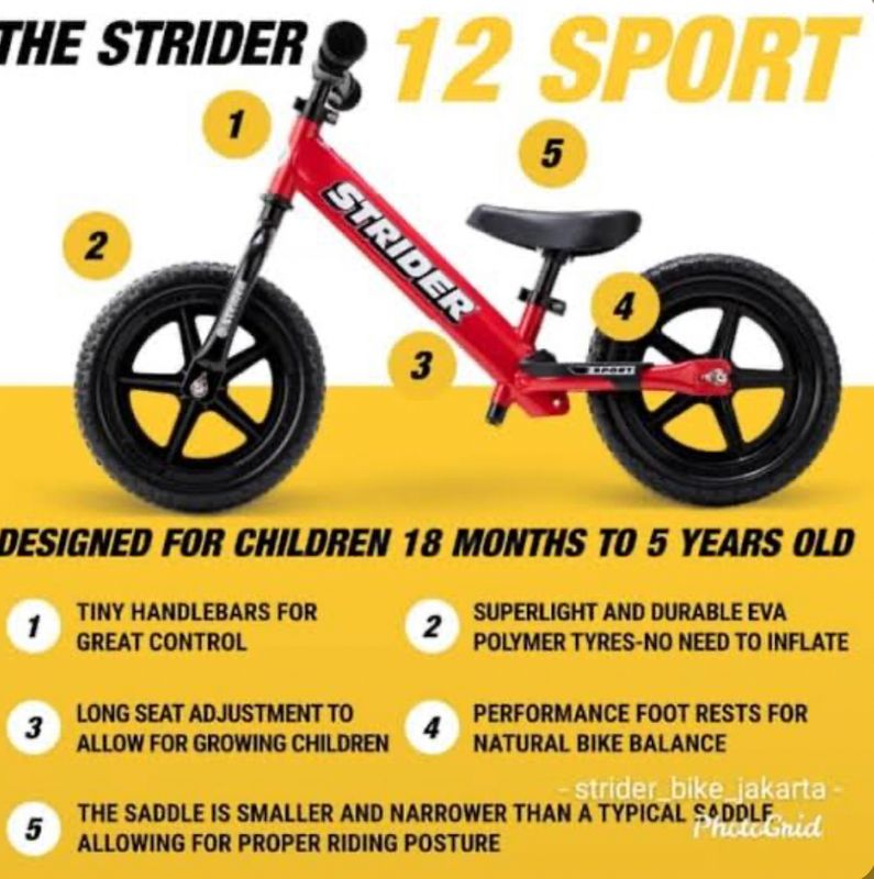 strider sport balance bike