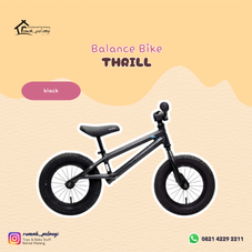 Gambar Thrill Push bike - black (model lama)
