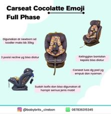 Gambar Cocolatte  Carseat cocolatte emoji full phase isofix