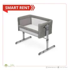 Gambar Joie  Roomie glide bed side baby box playard – foggy grey