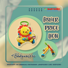Gambar Fisher price Lion push walker