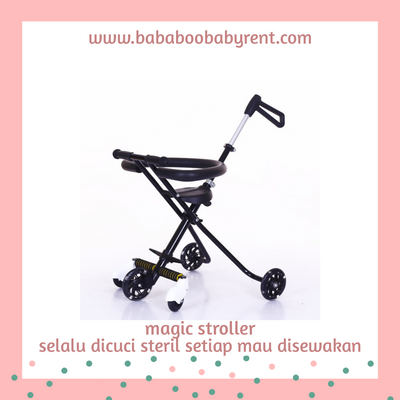 Sewa Lainnya Magic Stroller Bababoo Rent Toys