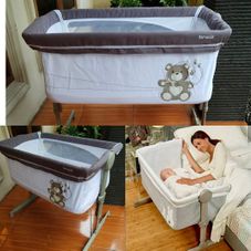 Gambar Brevi Side bed crib nanna oh 