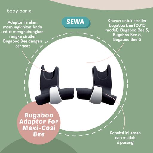 Bugaboo shop bee adaptor