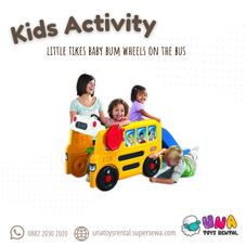 Gambar Little tikes Baby bum wheels on the bus buster activity climber