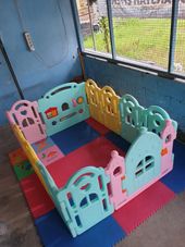 Gambar Ibebe Fence marshmallow colorfull 12 panel