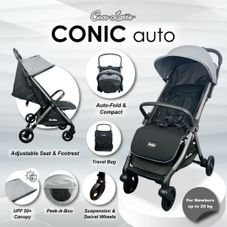 Gambar Cocolatte Conic auto grey