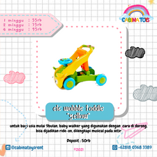 Gambar Elc Wobble toddle ride on in yellow