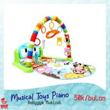 Gambar Baby gym  Musical toys baby gym play piano