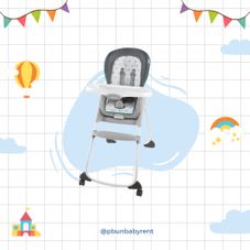 Gambar Ingenuity Smart clean trio high chair 3 in 1