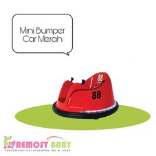 Gambar  Mini bumper car merah