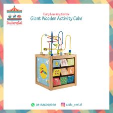 Gambar Elc Giant wooden activity cube