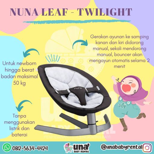 Nuna leaf best sale untuk newborn