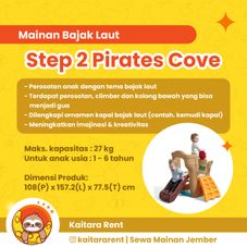 Gambar Step 2 Perosotan step 2 pirates cove