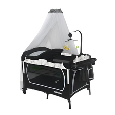 Gambar Elle Multifunction playard baby box with co sleeper