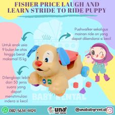 Gambar Fisher price Laugh and learn stride to ride puppy