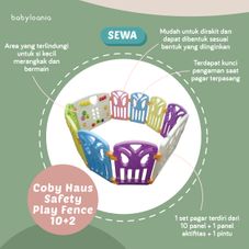 Gambar Coby haus Safety play fence 10+2