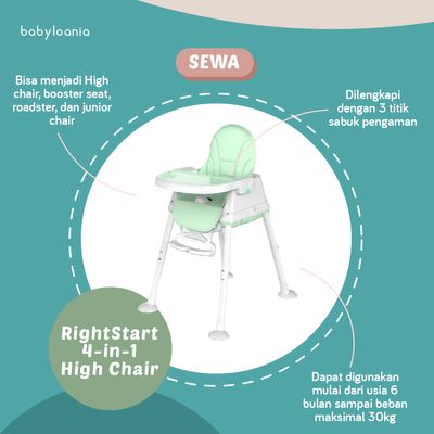 Right start high discount chair