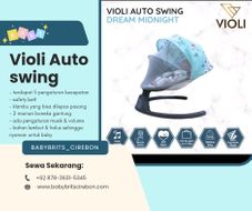 Gambar Violi Babyswing violi auto swing midnight grey