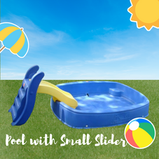Gambar Step2 Big splash pool with small slider