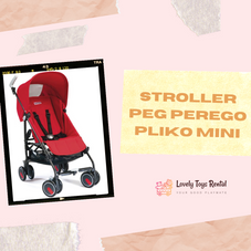 Gambar  Peg perego pliko mini  stroller