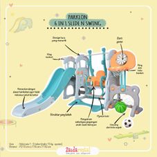 Gambar Parklon Fun slide and swing 5 in 1