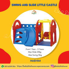 Gambar Haenim Swing and slide little castle