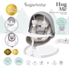 Gambar Sugarbaby Sugarbaby hug me automatic baby swing with table