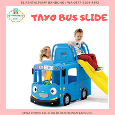 Gambar Yaya Tayo bus slide