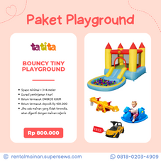 Gambar  Paket bouncy tiny playground