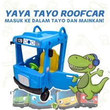 Gambar Yaya Tayo bus roof car