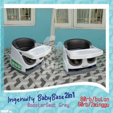 Gambar Ingenuity Ingenuity babybase 2in1 boosterseat grey