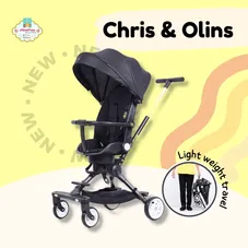 Gambar Chris & olins  stroller dubai 8878 premium reversible seat