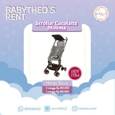 Gambar Stroller chocolatte Minima