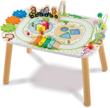 Gambar Elc  Wooden activity table – train