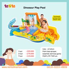 Gambar Intex Dinosaur play center