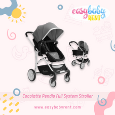 Gambar Cocolatte Pendio full system stroller