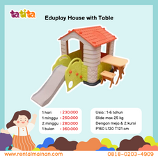 Gambar Eduplay Playhouse with table & chairs