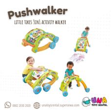 Gambar Little tikes Little tikes 3 in 1 activity walker